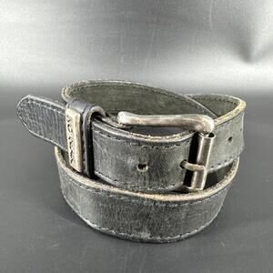 No Fear Mens Size 34 Black Leather Belt 8620 B